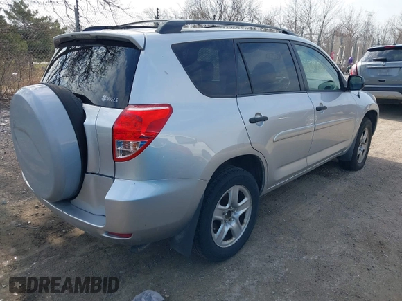 2007 Toyota RAV4 with VIN JTMZD33VX76049525, listed as a IAAI auction lot 42066036 with 212,342 mi miles. Bid and sale history available at carsss.com. Image 4.