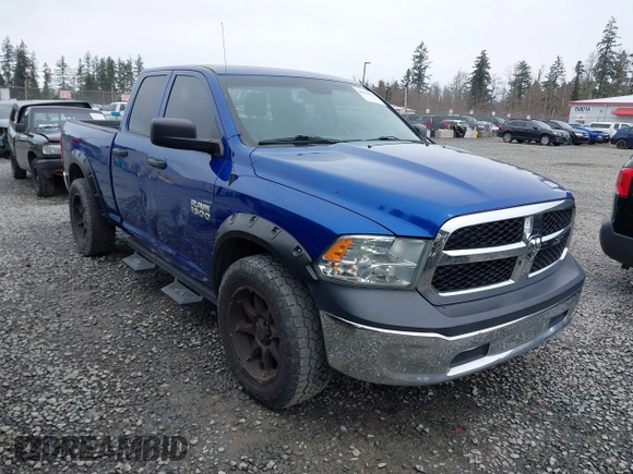 2016 Ram 1500 Express z VIN 1C6RR7FG5GS184948, wystawiony jako IAAI lot #41836159 z przebiegiem 147 710 mil mil oraz . Historia ofert i sprzedaży dostępna na DreamBid. Obrazek 1.