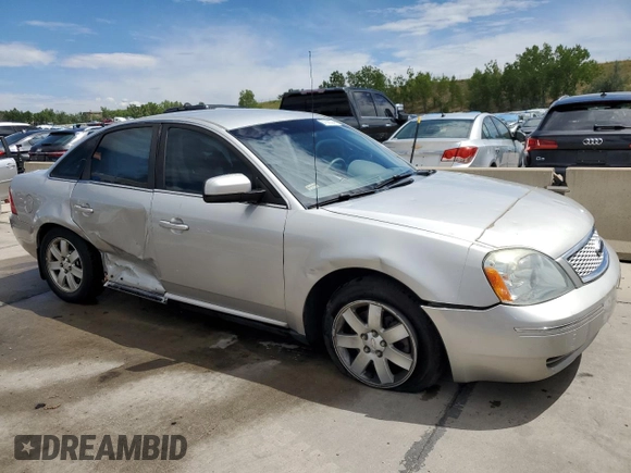 2007 Ford Five Hundred SEL with VIN 1FAHP24167G158153, listed as a Copart auction lot 67392294 with 208,760 mi miles and Salvage Title. Bid and sale history available at carsss.com. Image 4.