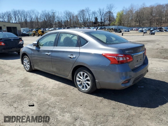 2019 Nissan Sentra SV with VIN 3N1AB7AP1KY398270, listed as a Copart auction lot 52421835 with 9,486 mi miles and Salvage Title. Bid and sale history available at carsss.com. Image 2.