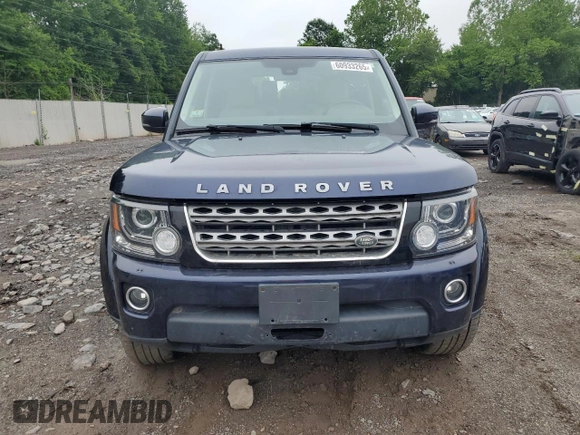 2015 Land Rover LR4 HSE with VIN SALAG2V6XFA742605, listed as a Copart auction lot 60933265 with Not provided miles and Salvage title. Bid and sale history available at DreamBid. Image 5.
