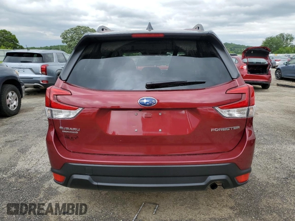 2024 Subaru Forester Premium with VIN JF2SKADC4RH426528, listed as a Copart auction lot 59957325 with 8,306 mi miles and Salvage title. Bid and sale history available at DreamBid. Image 6.