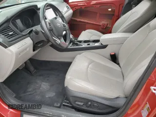 2019 Hyundai Sonata SEL with VIN 5NPE34AF4KH805464, listed as a Copart auction lot 50806735 with 73,112 mi miles and Salvage Title. Bid and sale history available at DreamBid. Image 7.