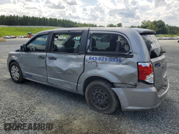 2019 Dodge Grand Caravan SE with VIN 2C4RDGBG1KR585873, listed as a Copart auction lot 66977024 with 281,309 mi miles and Salvage Title. Bid and sale history available at DreamBid. Image 2.