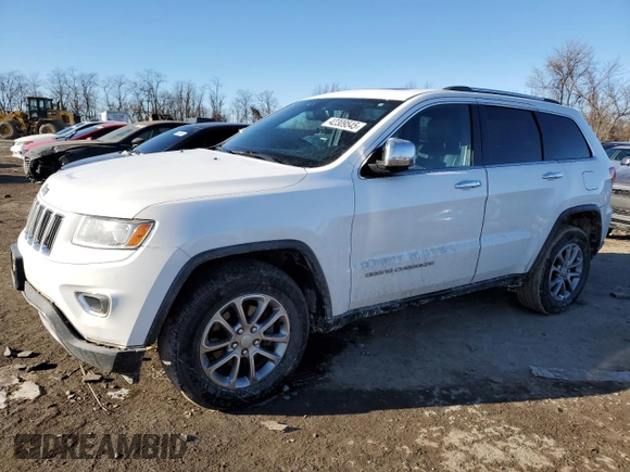 2014 Jeep Grand Cherokee Limited with VIN 1C4RJFBG4EC275331, listed as a Copart auction lot 42309545 with 138,480 mi miles and Salvage Title. Bid and sale history available at carsss.com. Image 1.