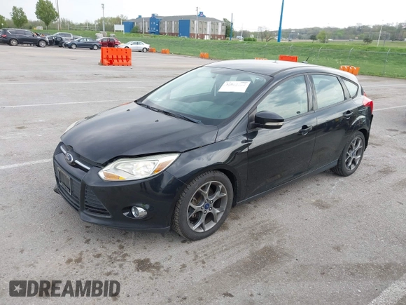 2014 Ford Focus SE with VIN 1FADP3K22EL325404, listed as a IAAI auction lot 42060162 with 115,265 mi miles. Bid and sale history available at carsss.com. Image 2.