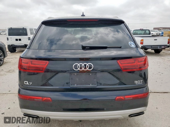 2017 Audi Q7 Prestige with VIN WA1VAAF74HD021803, listed as a Copart auction lot 54793865 with 112,890 mi miles and Clean title. Bid and sale history available at DreamBid. Image 6.