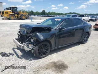 2010 Lexus IS 250 z VIN JTHCF5C20A2033137, wystawiony jako Copart lot #61350965 z przebiegiem Nie podano mil oraz Szkoda całkowita • Salvage title. Historia ofert i sprzedaży dostępna na DreamBid. Obrazek 1.