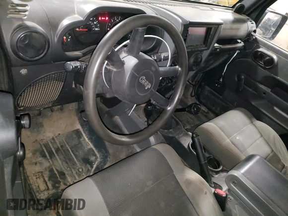 2007 Jeep Wrangler Unlimited X with VIN 1J4GA39107L228334, listed as a Copart auction lot 55160555 with 53,966 mi miles and Clean Title. Bid and sale history available at DreamBid. Image 8.