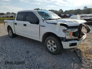 2020 Ford F-150 XL with VIN 1FTEW1CB4LKD41983, listed as a Copart auction lot 57474095 with 128,360 mi miles and Salvage title. Bid and sale history available at DreamBid. Image 4.