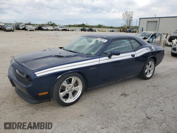2013 Dodge Challenger R/T z VIN 2C3CDYBT9DH585965, wystawiony jako Copart lot #52995875 z przebiegiem 131 456 mil mil oraz Szkoda całkowita • Salvage title. Historia ofert i sprzedaży dostępna na DreamBid. Obrazek 1.