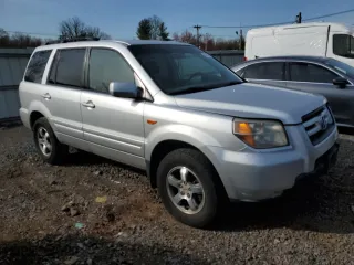 2007 Honda Pilot EX-L with VIN 5FNYF18797B028657, listed as a Copart auction lot 51262795 with 189,362 mi miles and Clean Title. Bid and sale history available at carsss.com. Image 4.