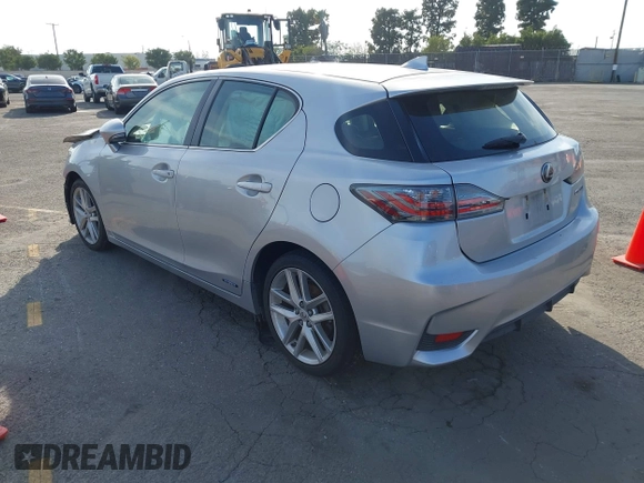 2015 Lexus CT 200h z VIN JTHKD5BH8F2224030, wystawiony jako IAAI lot #41624510 z przebiegiem 95 176 mil mil oraz . Historia ofert i sprzedaży dostępna na DreamBid. Obrazek 3.