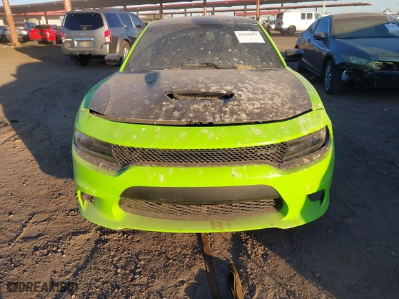 2018 Dodge Charger Daytona with VIN 2C3CDXCT2JH142562, listed as a IAAI auction lot 41650501 with 62,186 mi miles. Bid and sale history available at carsss.com. Image 6.