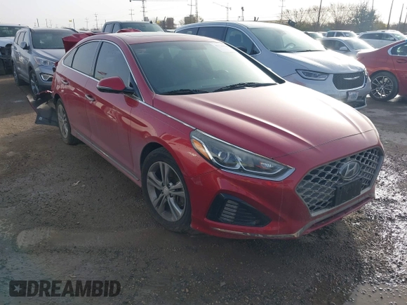 2018 Hyundai Sonata Limited with VIN 5NPE34AF8JH642221, listed as a IAAI auction lot 41720060 with 45,998 mi miles. Bid and sale history available at carsss.com. Image 1.
