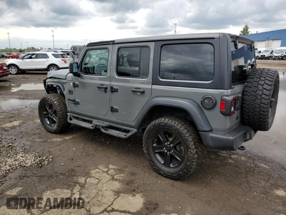 2019 Jeep Wrangler Unlimited Sport S with VIN 1C4HJXDN7KW685659, listed as a Copart auction lot 58549885 with 62,831 mi miles and Clean title. Bid and sale history available at DreamBid. Image 2.