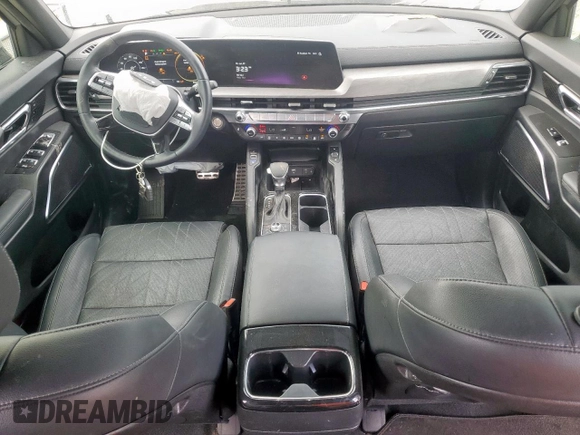2023 Kia Telluride SX X-Line with VIN 5XYP5DGC1PG400127, listed as a Copart auction lot 62950045 with 23,443 mi miles and Salvage title. Bid and sale history available at DreamBid. Image 8.