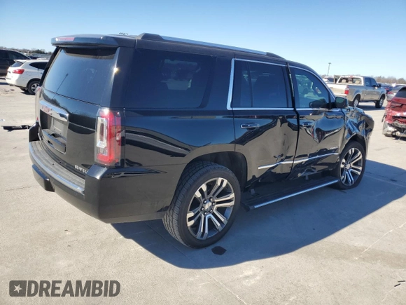 2019 GMC Yukon Denali with VIN 1GKS1CKJ3KR226176, listed as a Copart auction lot 89385175 with 60,453 mi miles and Salvage Title. Bid and sale history available at carsss.com. Image 3.