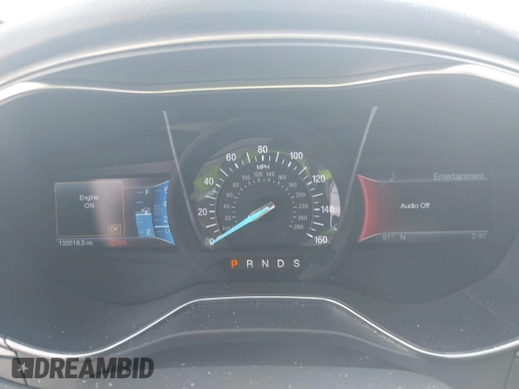 2014 Ford Fusion SE with VIN 3FA6P0HD0ER133772, listed as a IAAI auction lot 41800268 with 135,518 mi miles. Bid and sale history available at carsss.com. Image 7.