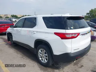 2020 Chevrolet Traverse LS z VIN 1GNERFKW4LJ314465, wystawiony jako IAAI lot #42030246 z przebiegiem 51 800 mil mil oraz . Historia ofert i sprzedaży dostępna na DreamBid. Obrazek 3.