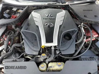 2018 Infiniti Q60 Red Sport 400 with VIN JN1FV7EL5JM630018, listed as a Copart auction lot 45684015 with 39,057 mi miles and Salvage Title. Bid and sale history available at DreamBid. Image 11.