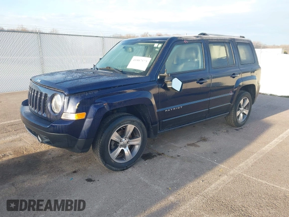 2017 Jeep Patriot High Altitude with VIN 1C4NJRFB5HD155213, listed as a IAAI auction lot 41887573 with 76,959 mi miles and . Bid and sale history available at DreamBid. Image 19.