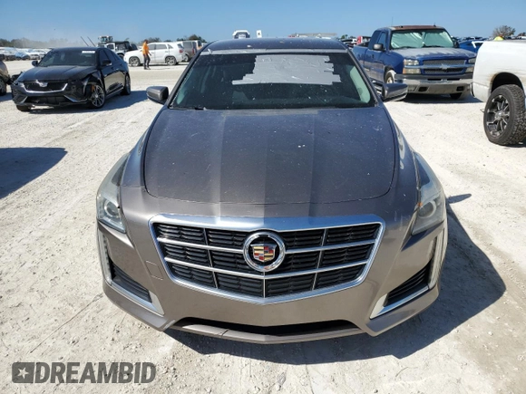 2014 Cadillac CTS Luxury AWD with VIN 1G6AX5S36E0170622, listed as a Copart auction lot 43345385 with Not Provided miles and Salvage Title. Bid and sale history available at DreamBid. Image 5.