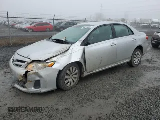2012 Toyota Corolla L with VIN 2T1BU4EE3CC916478, listed as a Copart auction lot 89019635 with 112,260 mi miles and Salvage Title. Bid and sale history available at carsss.com. Image 1.
