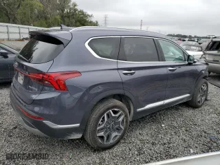 2022 Hyundai Santa Fe Hybrid Limited with VIN KM8S5DA12NU051651, listed as a Copart auction lot 82987013 with 26,873 mi miles. Bid and sale history available at carsss.com. Image 3.