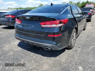 2019 Kia Optima LX with VIN 5XXGT4L32KG358253, listed as a Copart auction lot 55315812 with 40,421 mi miles and Salvage Title. Bid and sale history available at carsss.com. Image 4.