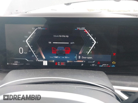 2024 BMW X7 xDrive40i z VIN 5UX23EM01R9V59412, wystawiony jako IAAI lot #41890300 z przebiegiem 11 867 mil mil oraz . Historia ofert i sprzedaży dostępna na DreamBid. Obrazek 7.