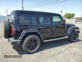 2021 Jeep Wrangler Unlimited Sahara с VIN 1C4HJXEG5MW731203, выставлен на аукционе Copart как лот 58005355 с пробегом 57 559 миль миль и Списание • Salvage title. История ставок и продаж доступна на DreamBid. Изображение 3.