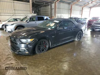 2016 Ford Mustang GT Premium with VIN 1FATP8FF0G5216727, listed as a Copart auction lot 80497454 with Not provided miles and Salvage title. Bid and sale history available at DreamBid. Image 1.