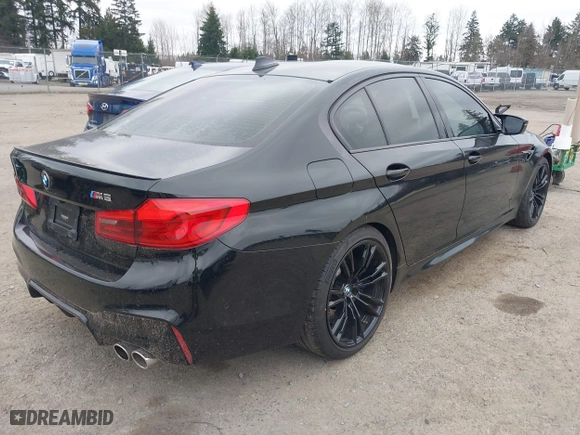 2020 BMW M5 Competition with VIN WBSJF0C08LCD72764, listed as a IAAI auction lot 41739116 with 36,013 mi miles. Bid and sale history available at carsss.com. Image 4.