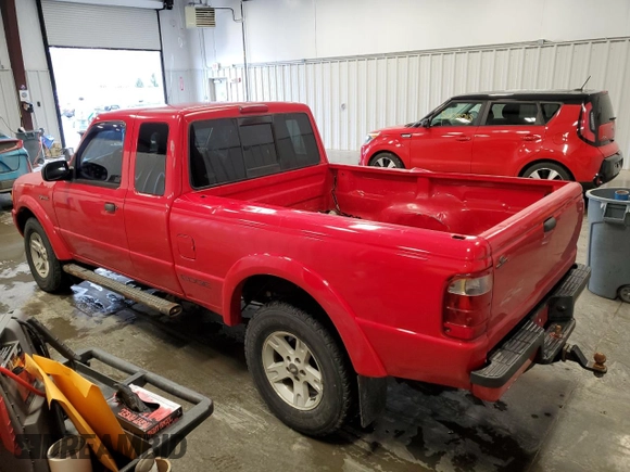 2002 Ford Ranger XL Fleet with VIN 1FTZR45E62PB44560, listed as a Copart auction lot 50649755 with 178,140 mi miles and Salvage Title. Bid and sale history available at carsss.com. Image 2.