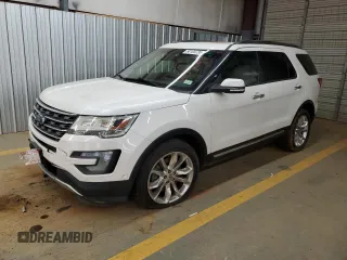 2016 Ford Explorer Limited with VIN 1FM5K8FH0GGA68534, listed as a Copart auction lot 50105735 with 0 mi miles and Clean Title. Bid and sale history available at carsss.com. Image 1.