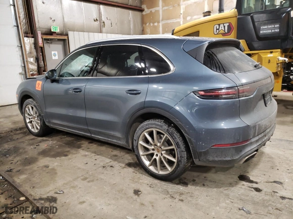 2019 Porsche Cayenne with VIN WP1AA2AY2KDA11593, listed as a Copart auction lot 45564005 with 46,914 mi miles and Salvage Title. Bid and sale history available at carsss.com. Image 2.