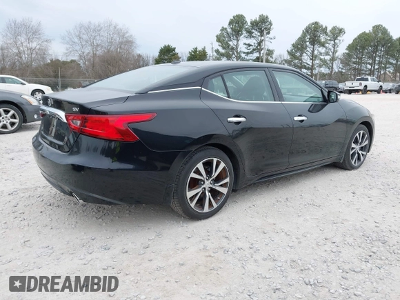 2017 Nissan Maxima SV with VIN 1N4AA6AP4HC421462, listed as a IAAI auction lot 41729354 with 82,910 mi miles and . Bid and sale history available at DreamBid. Image 4.