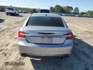 2014 Chrysler 200 LX with VIN 1C3CCBAB0EN124638, listed as a Copart auction lot 52095355 with 163,162 mi miles and Salvage Title. Bid and sale history available at carsss.com. Image 6.