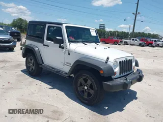 2013 Jeep Wrangler Sport с VIN 1C4AJWAG0DL542624, выставлен на аукционе IAAI как лот 42590160 с пробегом 54 850 миль миль и . История ставок и продаж доступна на DreamBid. Изображение 1.