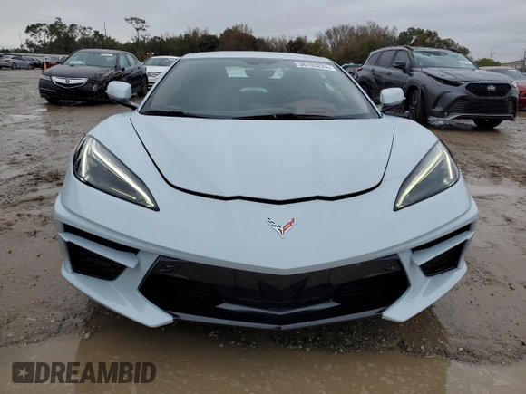 2020 Chevrolet Corvette 3LT with VIN 1G1Y83D49L5113844, listed as a Copart auction lot 38703224 with 11,054 mi miles and Salvage Title. Bid and sale history available at carsss.com. Image 5.