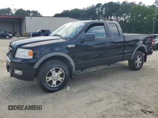 2005 Ford F-150 XLT with VIN 1FTPX14575FB50262, listed as a Copart auction lot 60167755 with 138,619 mi miles and Clean title. Bid and sale history available at DreamBid. Image 1.