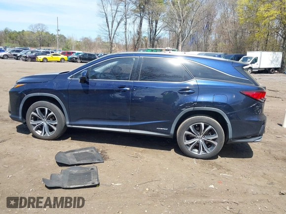 2019 Lexus RX 450hL Premium with VIN JTJDGKCA4K2006465, listed as a IAAI auction lot 42079022 with 77,241 mi miles and . Bid and sale history available at DreamBid. Image 14.