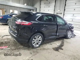 2022 Ford Edge Titanium with VIN 2FMPK4K94NBA62742, listed as a Copart auction lot 51049505 with 0 mi miles and Non Repairable. Bid and sale history available at carsss.com. Image 3.