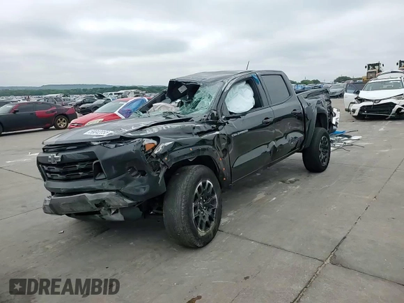 2024 Chevrolet Colorado 4WD Trail Boss z VIN 1GCPTEEK7R1246063, wystawiony jako Copart lot #59042055 z przebiegiem 11 400 mil mil oraz Szkoda całkowita • Salvage title. Historia ofert i sprzedaży dostępna na DreamBid. Obrazek 13.