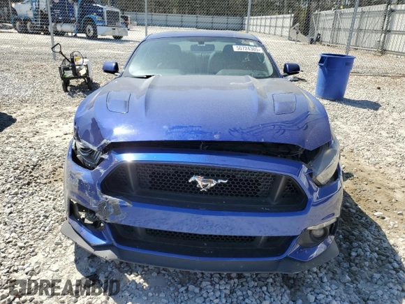 2016 Ford Mustang GT with VIN 1FA6P8CFXG5321809, listed as a Copart auction lot 50724305 with 163,921 mi miles and Salvage title. Bid and sale history available at DreamBid. Image 5.