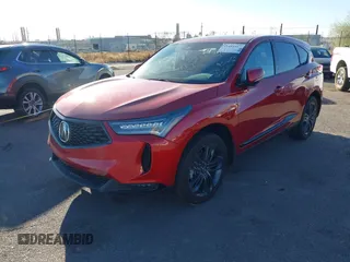 2022 Acura RDX w/A-Spec Package with VIN 5J8TC2H62NL018709, listed as a IAAI auction lot 41489517 with 20,928 mi miles. Bid and sale history available at carsss.com. Image 2.