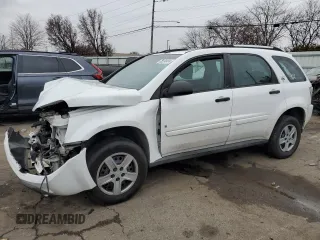 2006 Chevrolet Equinox LS with VIN 2CNDL23F266089988, listed as a Copart auction lot 85598404 with 0 mi miles and Salvage Title. Bid and sale history available at carsss.com. Image 1.