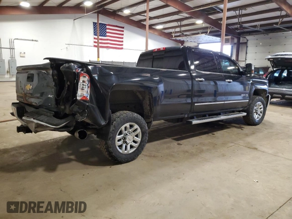 2019 Chevrolet Silverado 2500HD LTZ with VIN 1GC1KTEY8KF237950, listed as a Copart auction lot 51209725 with 127,057 mi miles and Salvage Title. Bid and sale history available at carsss.com. Image 3.