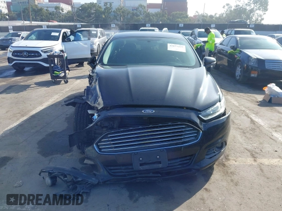2013 Ford Fusion SE Hybrid with VIN 3FA6P0LU4DR325699, listed as a IAAI auction lot 41677237 with 129,004 mi miles. Bid and sale history available at carsss.com. Image 12.